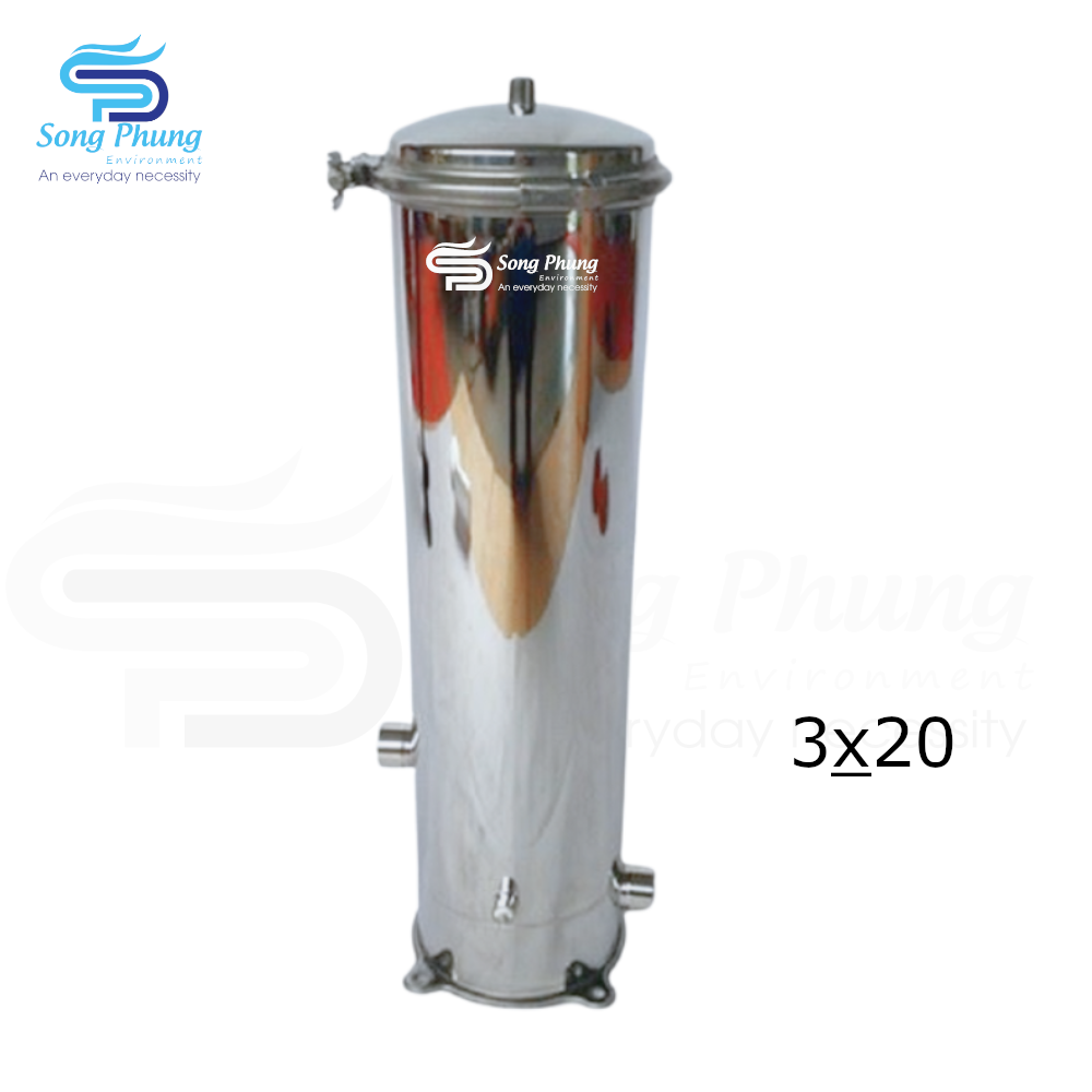 SS cartridge filter housing 3x20-7