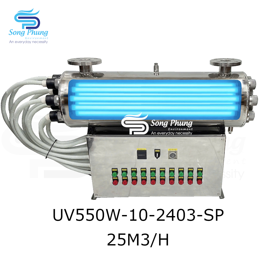 UV system 25m3h - 550W-11