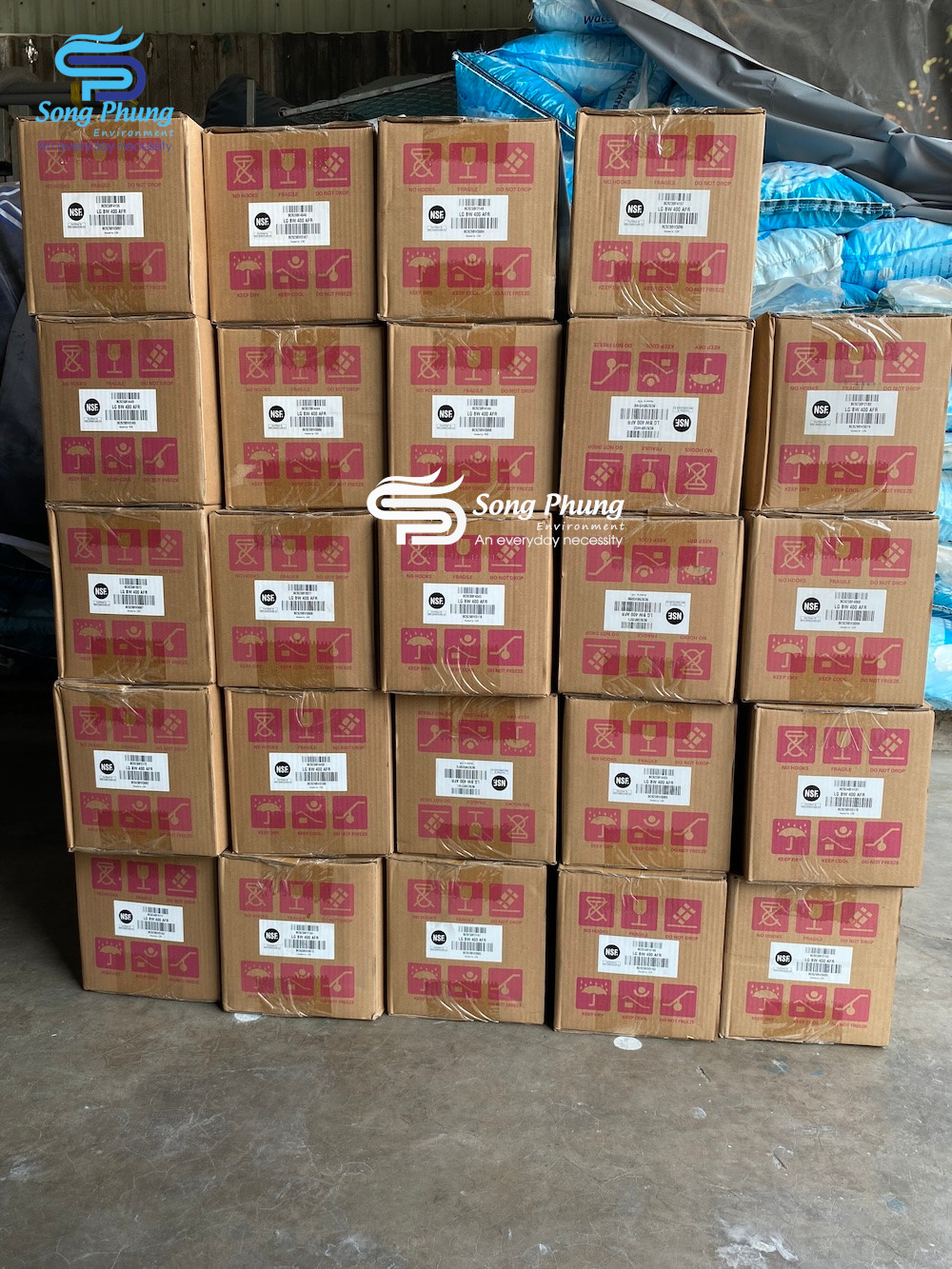 BW400AFR delivery to client