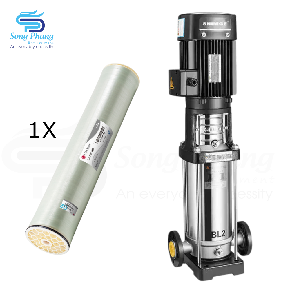 He 1 mang RO 8040 ap thap canh inox