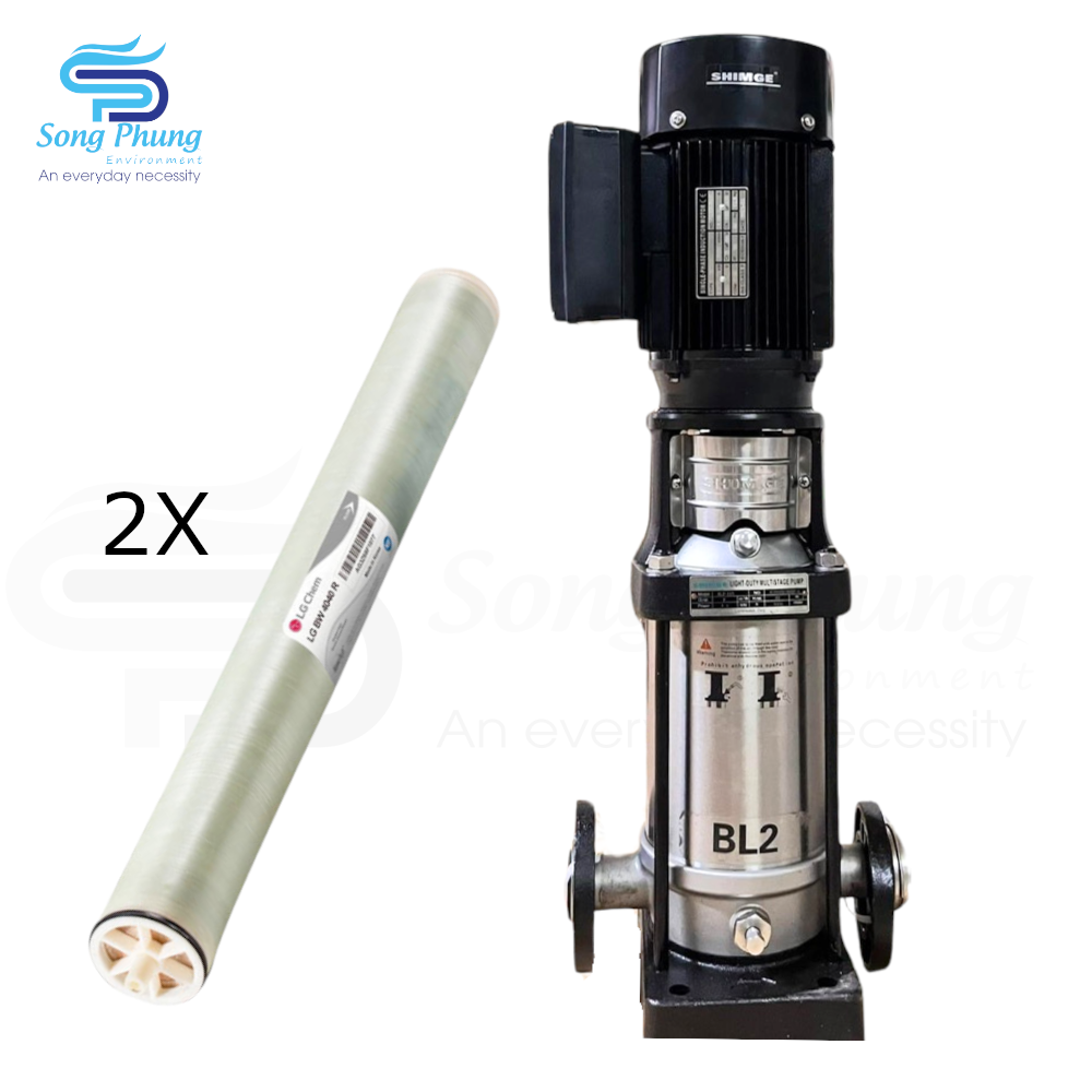 He 2 mang RO 4040 ap thap canh inox