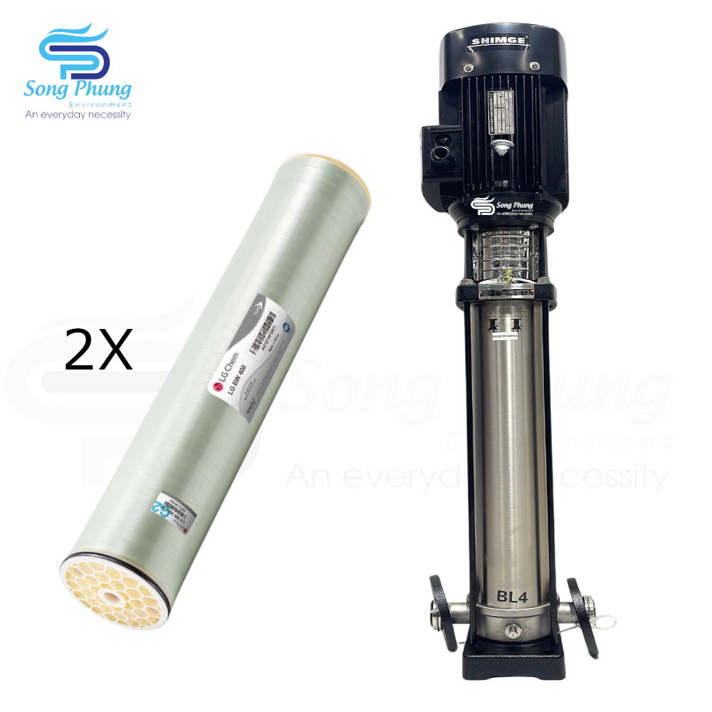He 2 mang RO 8040 ap thap canh inox