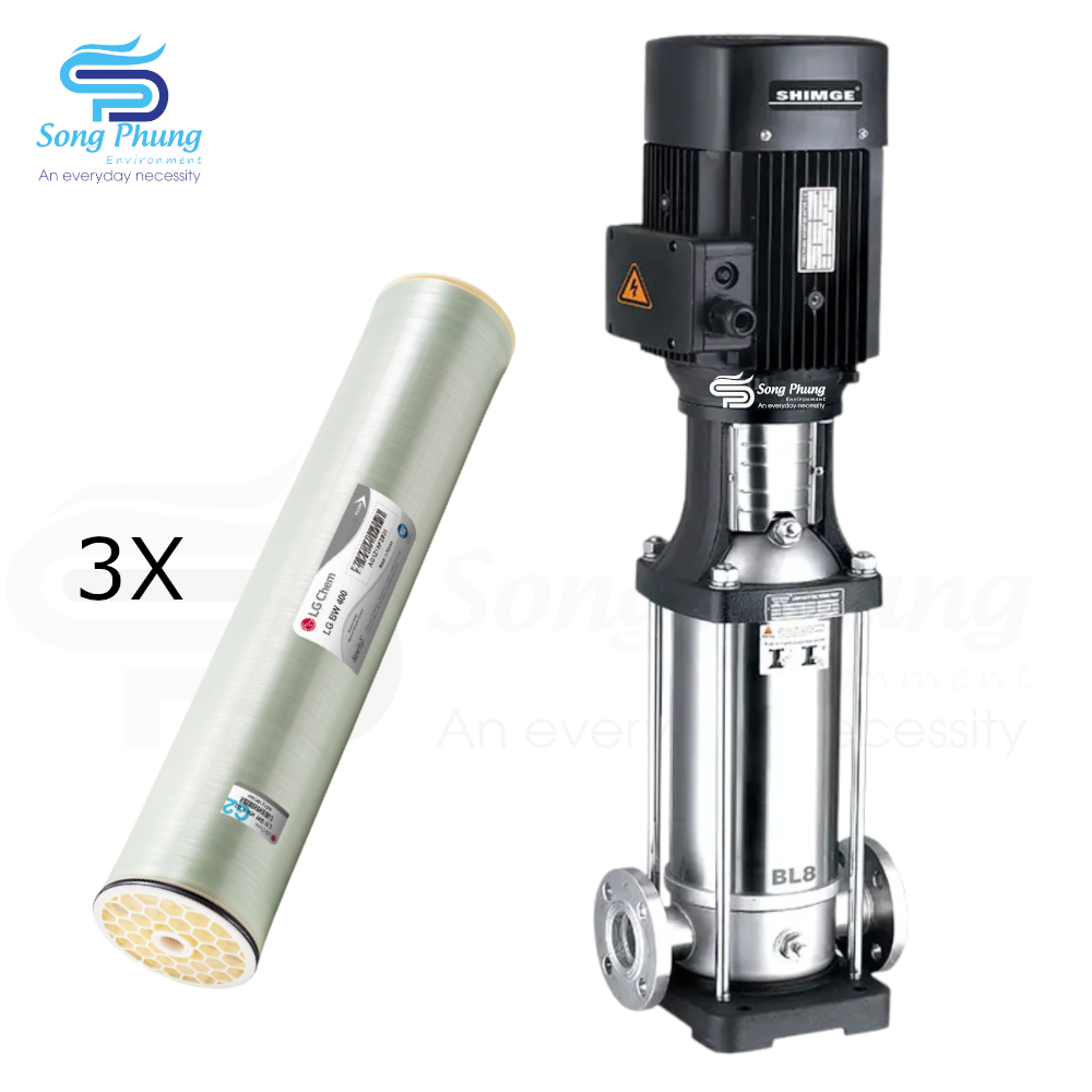He 3 mang RO 8040 ap thap canh inox