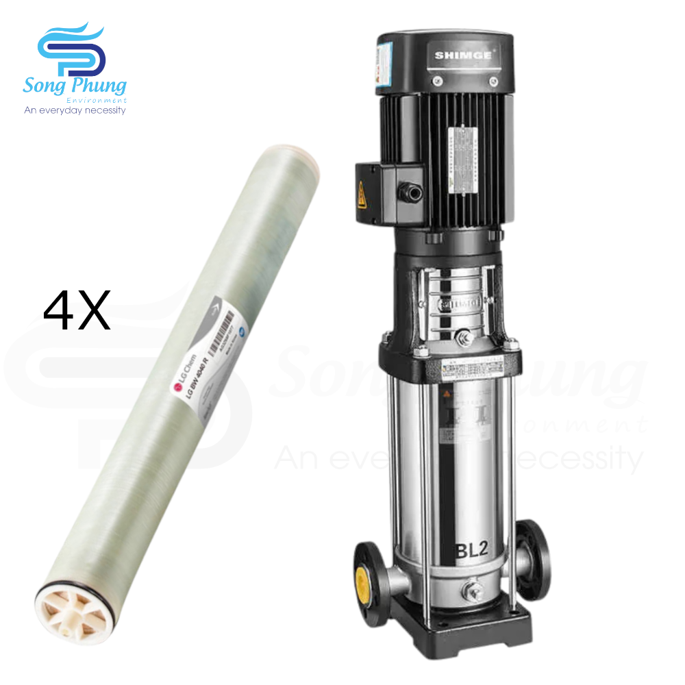 He 4 mang RO 4040 ap thap canh inox